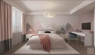 Imagem realista de um projeto arquitetônico