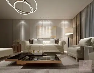 Imagem realista de um projeto arquitetônico